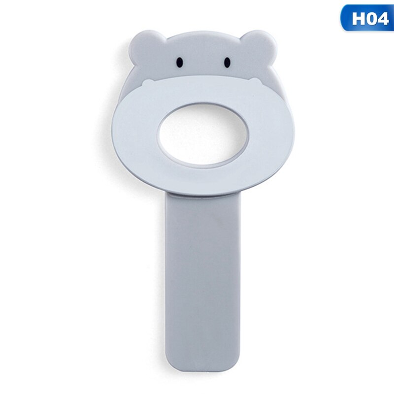 2 stuks cartoon toiletdeksel draagbaar toiletklepapparaat toiletdekselhefapparaat badkamer draagbare handgreepzitting accessoires: 4
