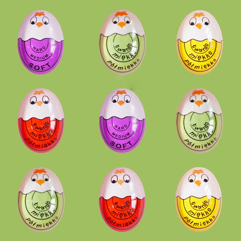 Kjøkken timing artefakt tegneserie fargeskiftende vår egg godteri hjerte posjert hjerte egg kokt egg tidtaker