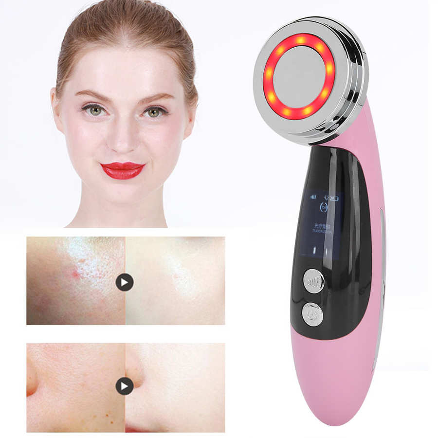 Photon Therapy Light Imports Face Lifting Beauty Massage Machine Skin Rejuvenation Remover Wrinkle Care Device