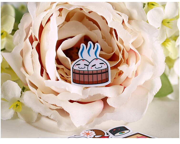 40pcs cute kawaii self-made warming food sticker/ beautiful stickers /decorative sticker /DIY craft photo album
