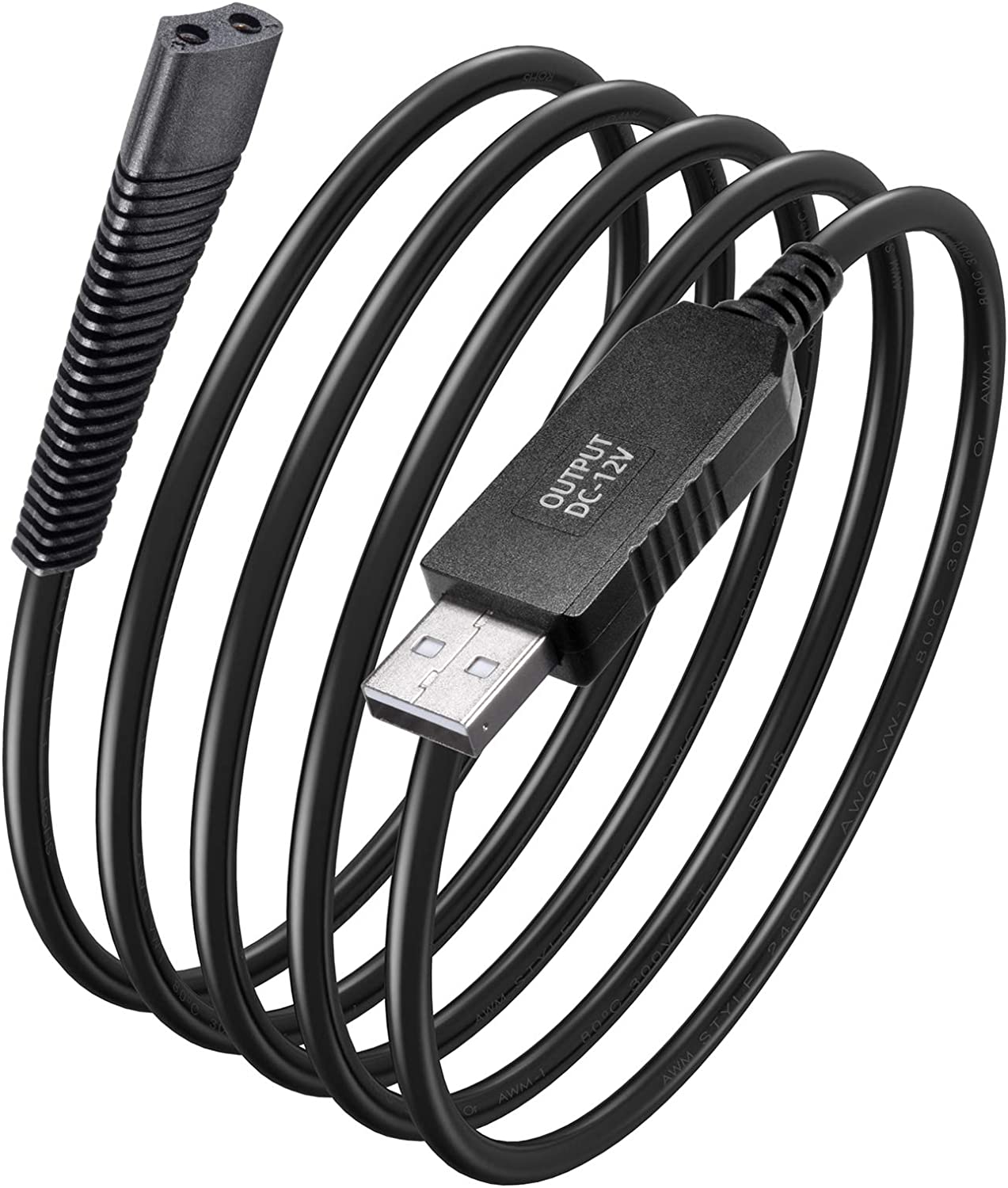12V Usb Oplaadkabel Vervangende Oplader Kabel Compatibel Met Braun Scheerapparaat Serie 9, Serie 7, Serie 5, Serie 3, Serie 1 Po