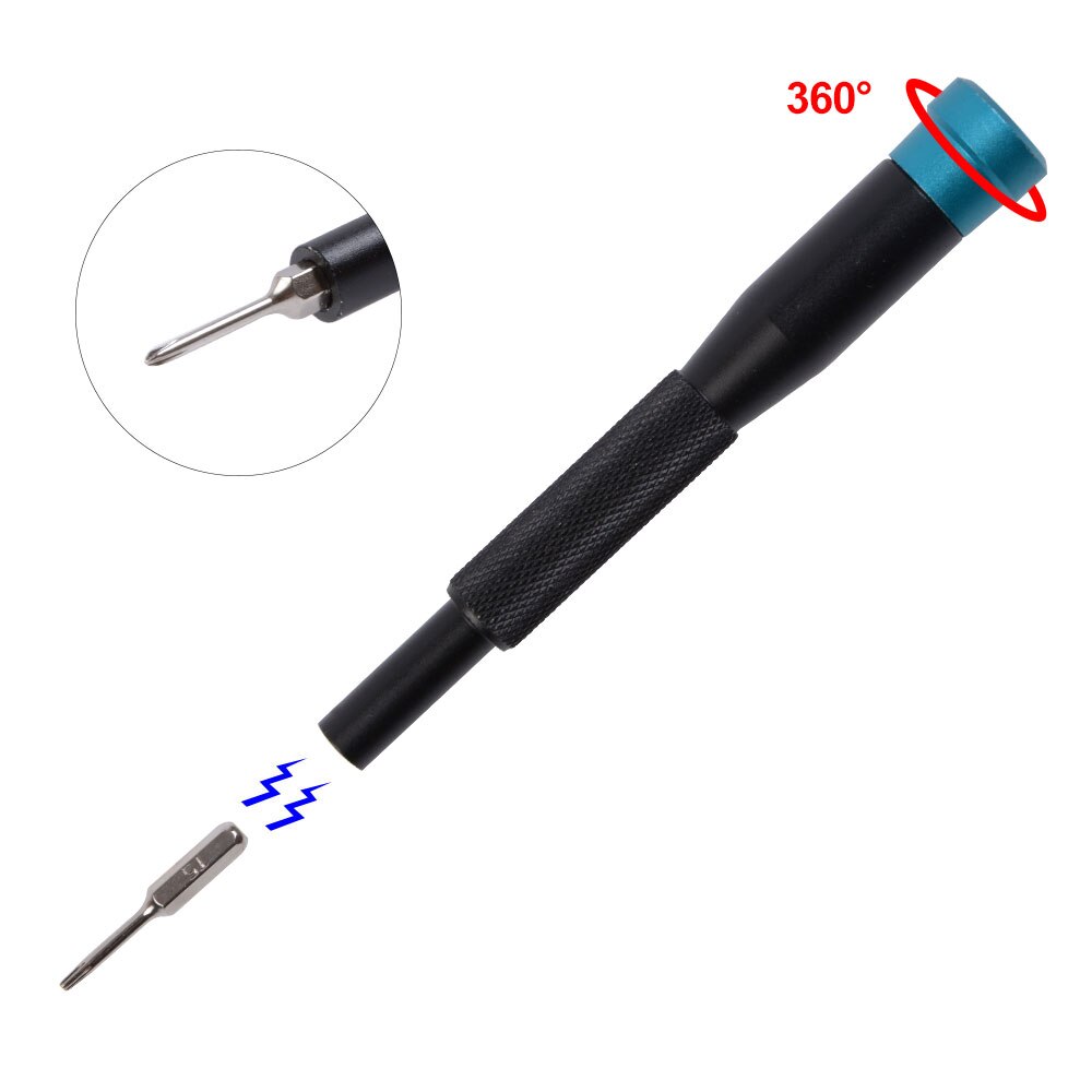 S-6 28-In-1 Schroevendraaier Repareren Gereedschap Kit 16Pcs Gemagnetiseerd Bits Pincet Zuignap 6 * Plastic driehoek Pry Picks Voor Iphone