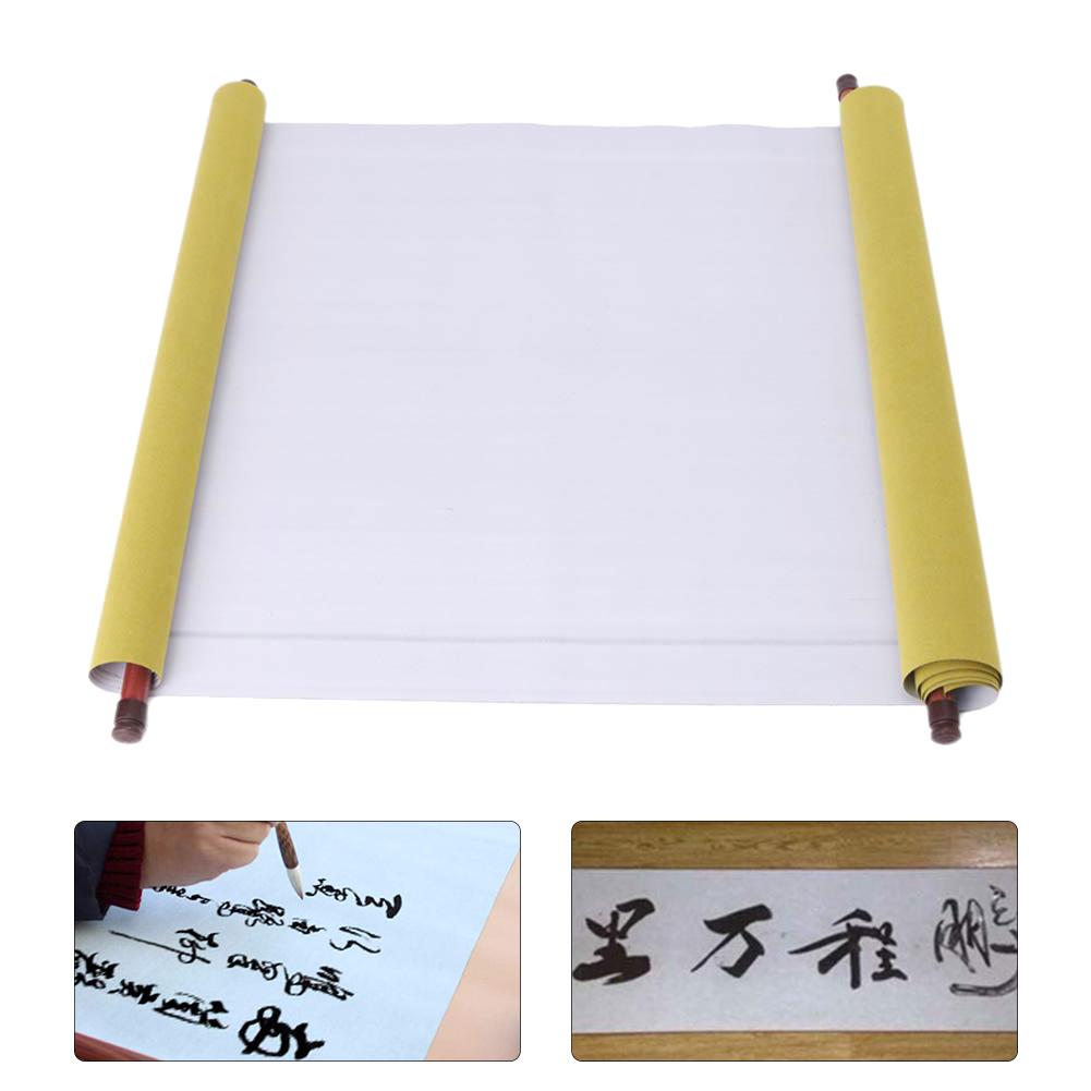 Reusable Magic Water Writing Cloth Chniese Calligraphy Pratice Painting Scroll