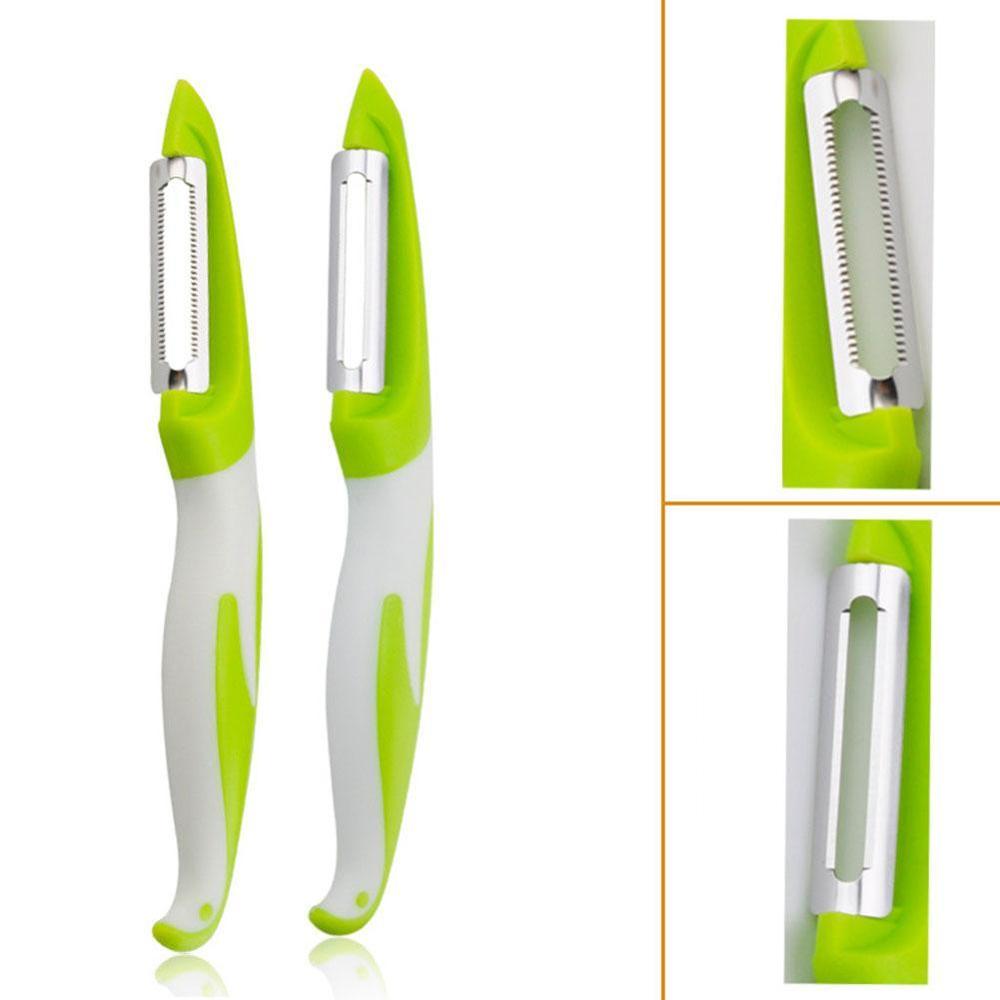 Kjøkken grønnsaksskreller knivkutter potetskreller for rengjøring kjøkkenkutter gadg kniver rivjern knivskreller skarp kutter