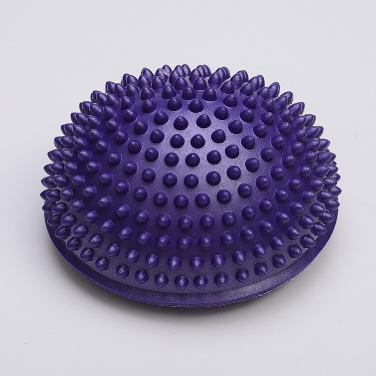 Halfronde Balans Durian Yoga Bal Tactiele Massage Zolen Acupunt Stabiliteit Training Bal Pilates Fitness Balance Yoga Bal: Purple