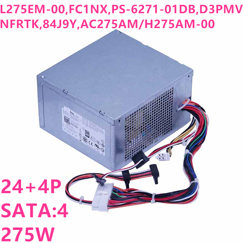 BLOC D'ALIMENTATION Pour Dell ATX 390 790 990 3010 9010 7010 275W Alimentation L275EM-00 FC1NX PS-6271-01DB B275AM-00 AC275AM-00 H275AM-00