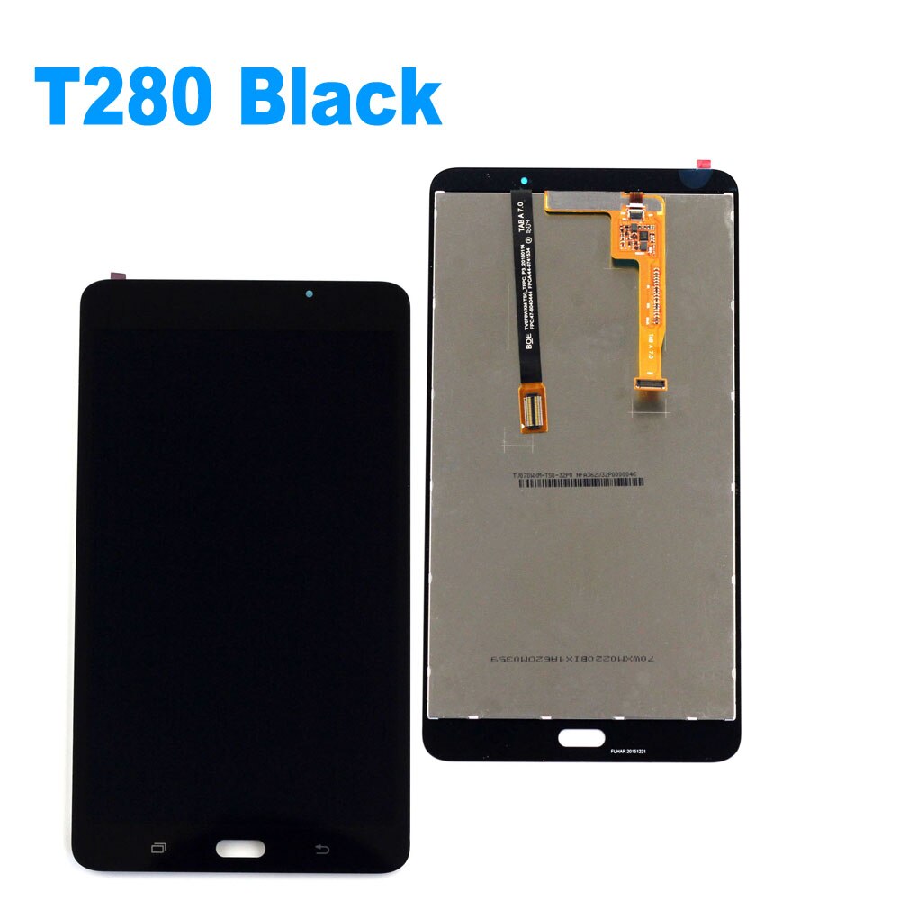 For Samsung Galaxy Tab A 7.0 ) SM-T280 T280 LCD Display Touch Screen Digitizer Assembly Screen Replacement