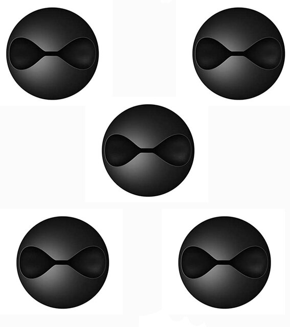 Organizer robić kabli uchwyt na drut elastyczny USB oplot na kable uporządkowane klipsy silikonowe robić samochodu klawiatura z myszką ochraniacz słuchawki: 1 Clips -5 szt