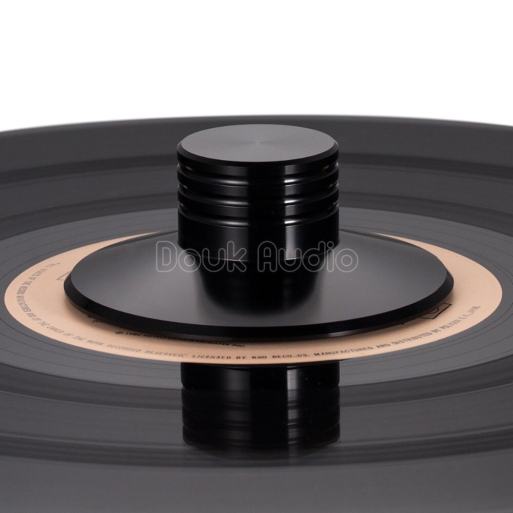 Nobsound dysk aluminiowy stabilizator winylowa płyta długogrająca gramofony metalowy waga/zacisk gramofon akcesoria