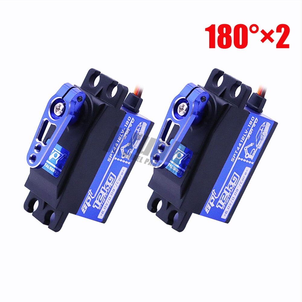 SPT4412LV 12kg Large Torque Metal Gear Standard Digital Low Profile Servo 1/10 RC Car 3racing SAKURA D4 CS Airplane Roboit Arm