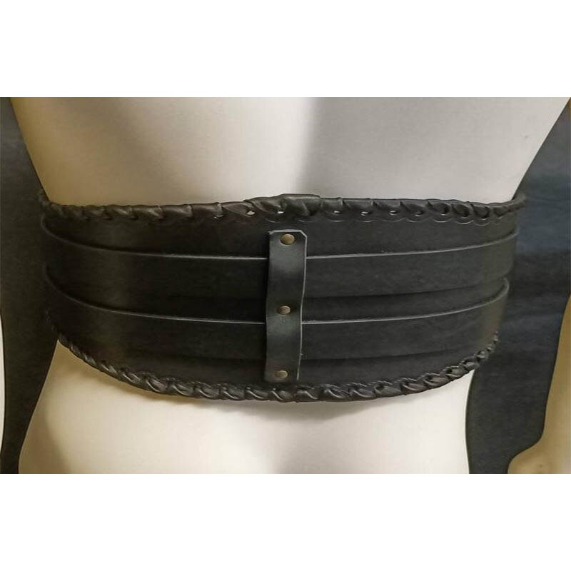 Cinturón Medieval de Metal con cabeza tallada para hombre y mujer, disfraz de accesorio para Larp, Caballero Vikingo, Cosplay, hebilla en la cintura, correas para adultos