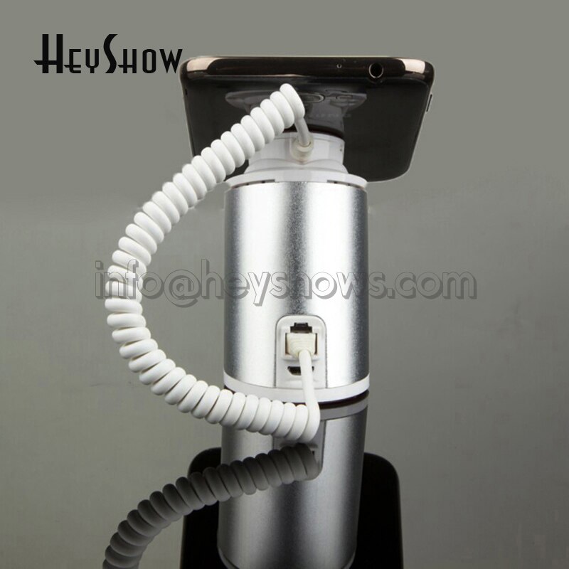 Mobile Cell Phone Security Display Stand Smartphone Burglar Alarm Holder Iphone Exbbit Bracket For Tablet Anti-theft Show Rack