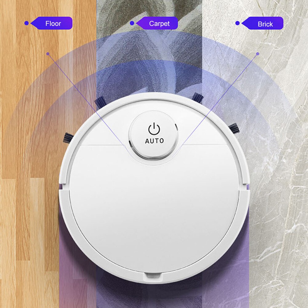 Smart Touch Robot Stofzuiger Usb Auto Cleaning Robot Droog Nat Veegmachine Robots 3000Pa Sterke Zuigkracht