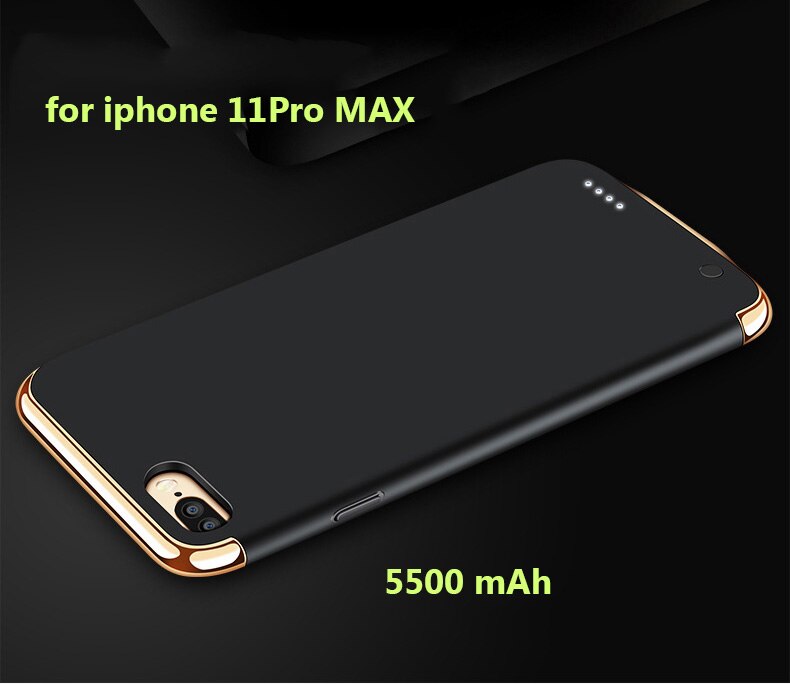 Ładowarka etui do iPhone 6 6S 7 8 7P 8P 11Pro 12Pro Max uniwersalna przenośna ładowarka banku mocy 5500mAh do 6000mAh: for iphone 11Pro MAX