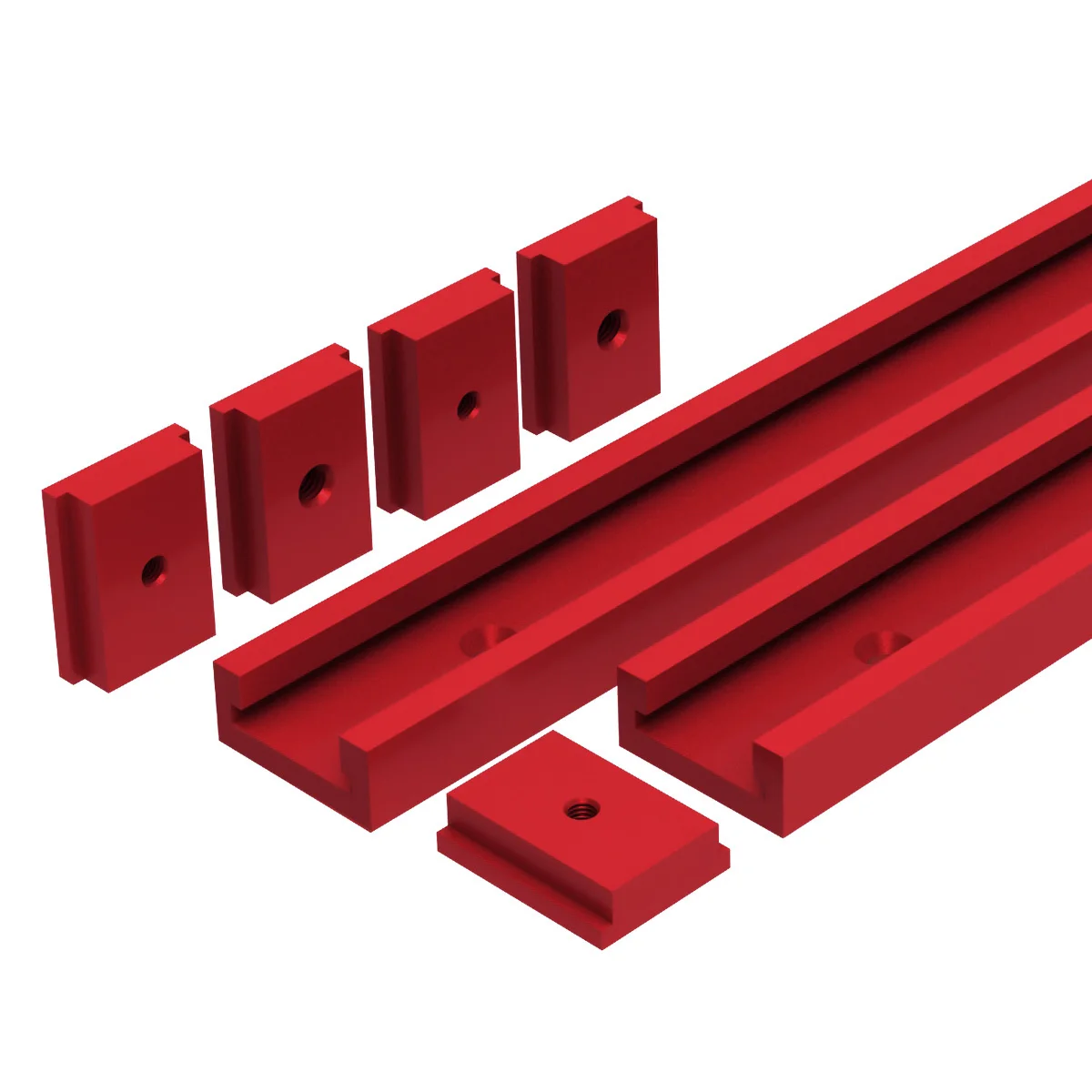 T30 T Track Houtbewerking Tool T-Slider T Slot Verstek Track Jig Aluminium Verstekmeter Gids Chute voor tafelzaag Router Tafel