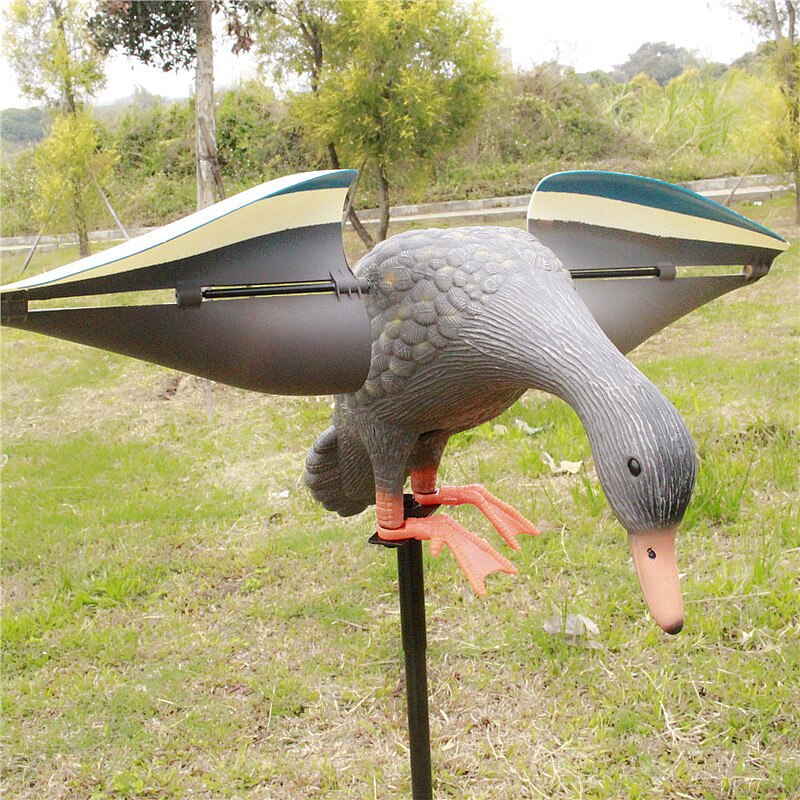 Dgxilei Eendenkooi Wind Activated Spinning Vleugel Decoy Eenden
