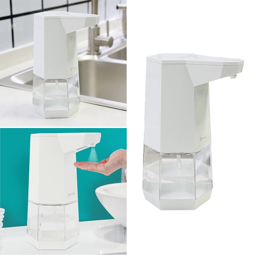 360ml aanraakloze spray desinfectie alcohol dispenser, automatische infrarood sensor handdesinfectiemiddel nevel zeep dispenser machine