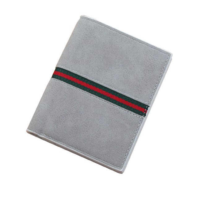 Catei karrui novo masculino curto retro carteira coreano multifuncional horizontal ultra-fino macio carteira local atacado esfrega carteira: 043 Vertical gray