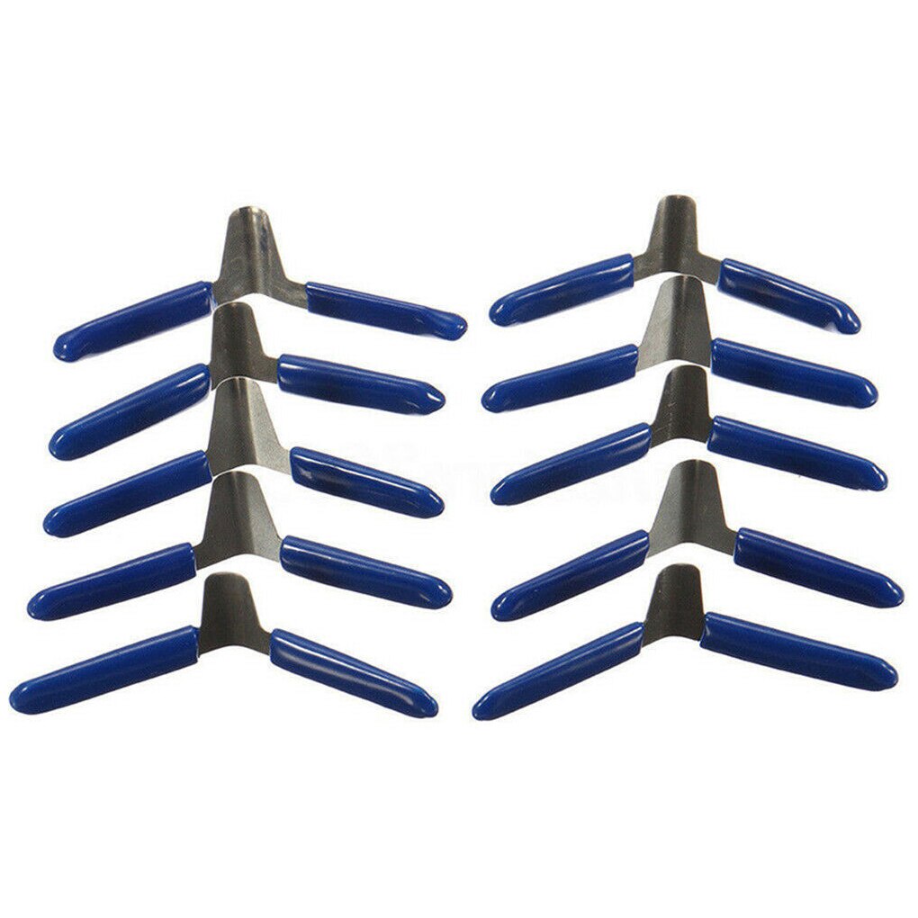 10pcs/set Pad Lock Shims Steel Lock Picks Portable Home Latch Padlock Unlock Accessories Lock Locksmith Tools: Default Title