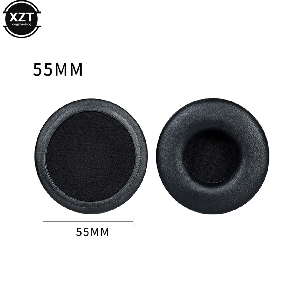 Replacement Ear pads Cushion for Circular Earbuds 45 55 65 70 75 80 90 100mm Earpads Headphones Sponge Headsets Case Soft Cover