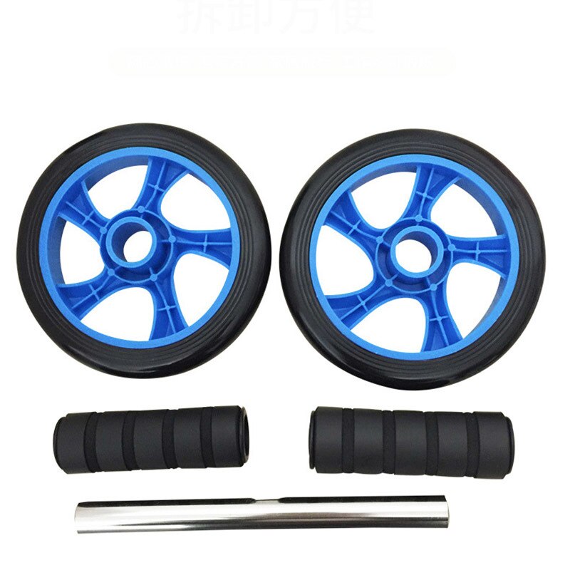Stille Buik Wiel Thuis Fitnessapparatuur Buikspieren Push-Ups Giant Wiel Buik Abs Machine Ab Roller