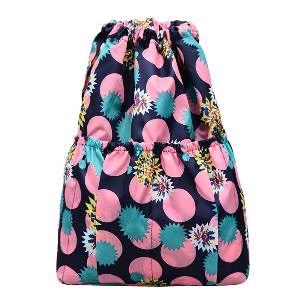 Aelicy Mode Vrouwen Gedrukt Zak Prijs Natuurlijke Resuable Jute Linnen Koord Pouch Verpakking Bag Logo Gedrukt: C