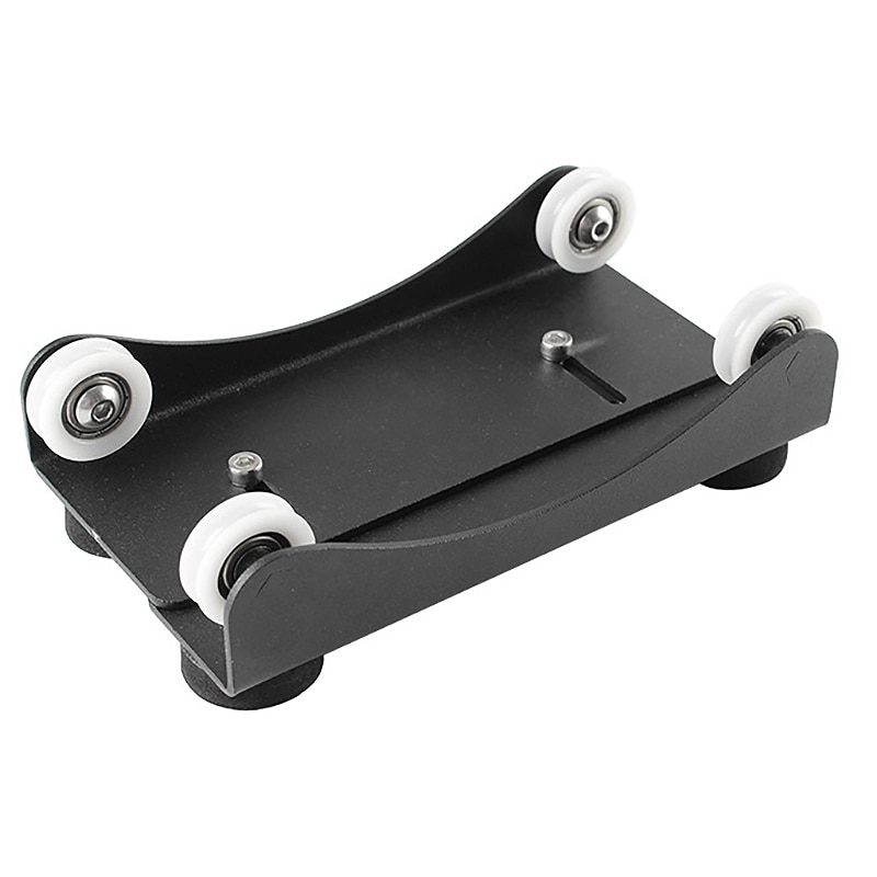 -3D Printer Upgrade Extruder Back Support Plate with 4Pcs Pulley for Ender 3,Ender 3 Pro,CR-10,CR-10S