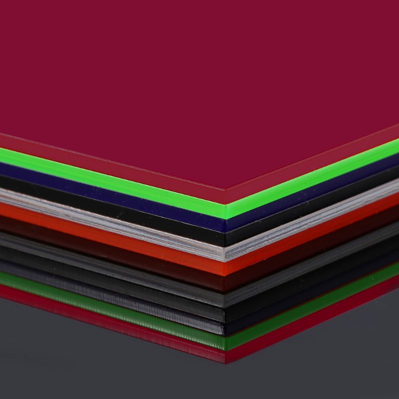 15 × 15 Cm Plexiglas Board Gekleurde Acryl Plaat Diy Model Maken Plexiglas Board