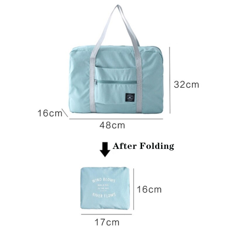 Multifunktions Große Kapazität Reisetasche Ultraleicht Klapp Sport Tasche für Frauen Männer Handtasche Nylon Polyester Wasserdicht Fitnessstudio Tasche