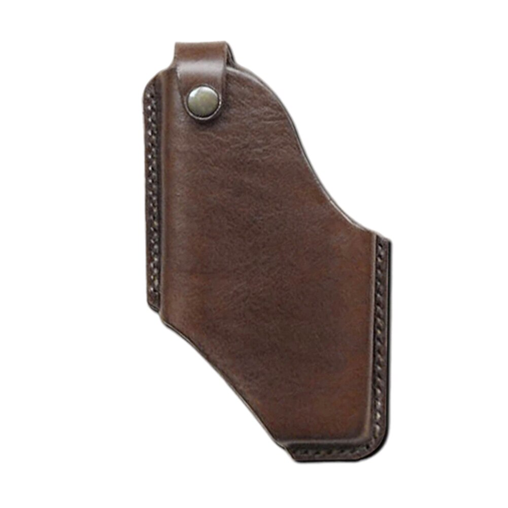 EDC Waist Pack Leather Waist Holster Belt Loop Holder Organizer Waist Pouch Outdoor Waist Pack For Lighter Flashlight Pliers: A7