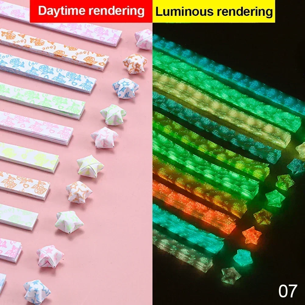 210 Vellen Origami Sterren Papieren Lichtgevende Origami Sterren Papier Strips Lucky Star DIY Hand Decor Vouwpapier Ambachten Kunstbenodigdheden: Army Green