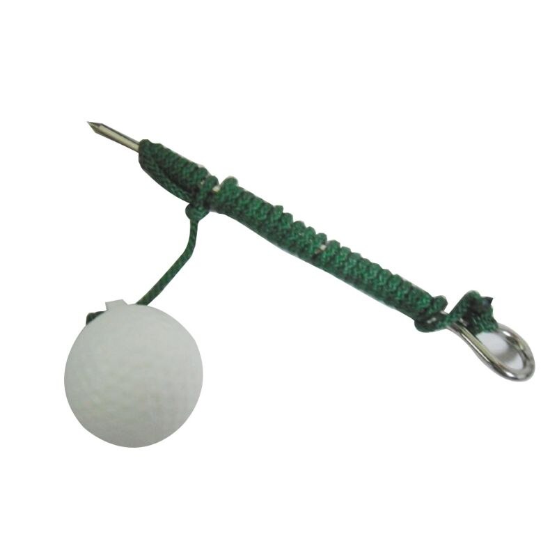 Rope Golf Ball Hit Shot Putting Training Practice Aid Swing Sports Practice Protable Easy Operation Sports and Entertain