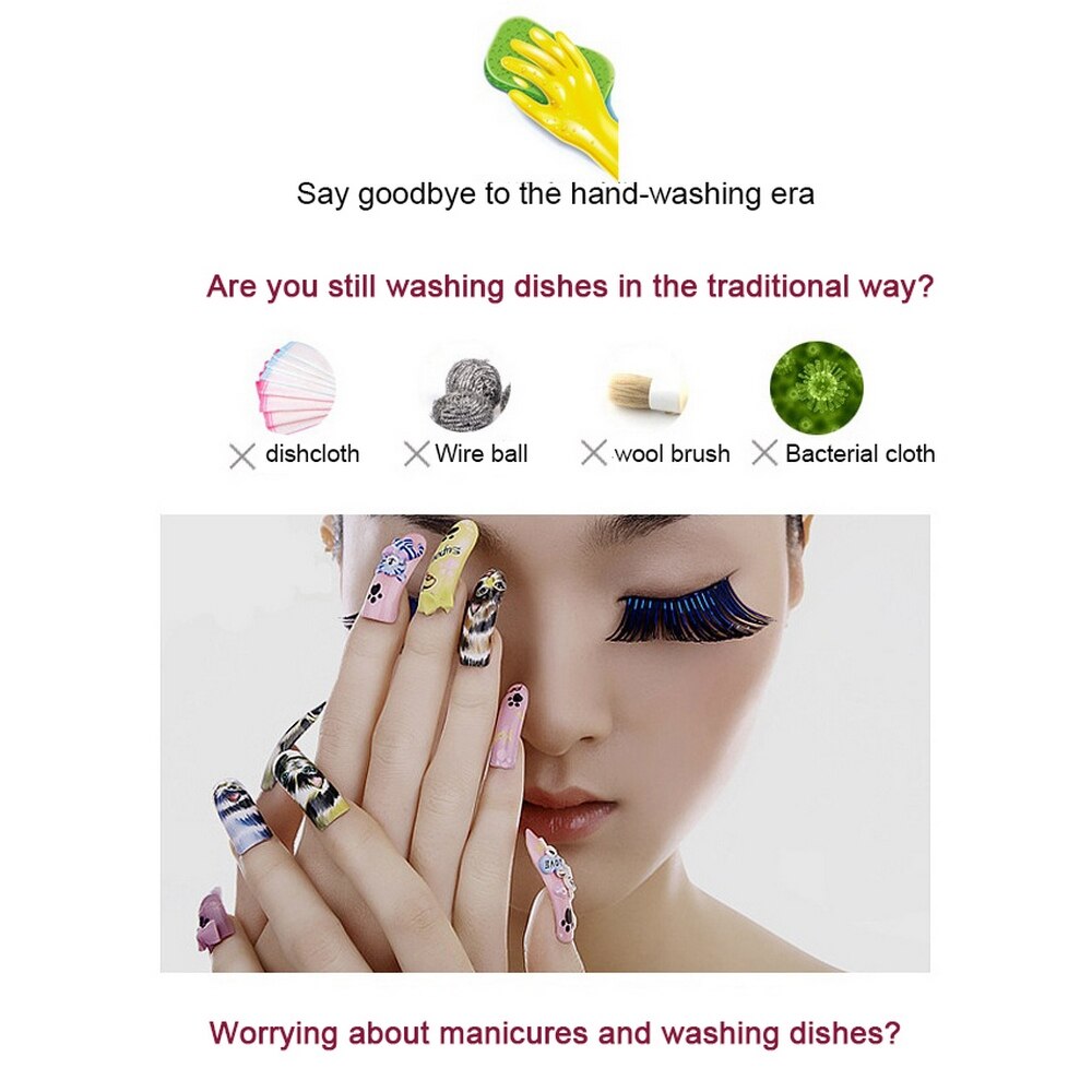 Big ! Portable Sink Ultrasonic Cleaner Dishwasher Automatic USB Electric Washing Fruits Cleaning Machine Bowl Dishes Washer