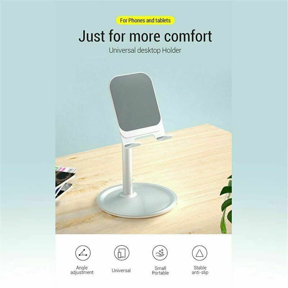 Neue Teleskop Handy Desktop-ständer Halter Schreibtisch Tisch Halterung Für IPhone Tablet Tragbare Holding Zubehör