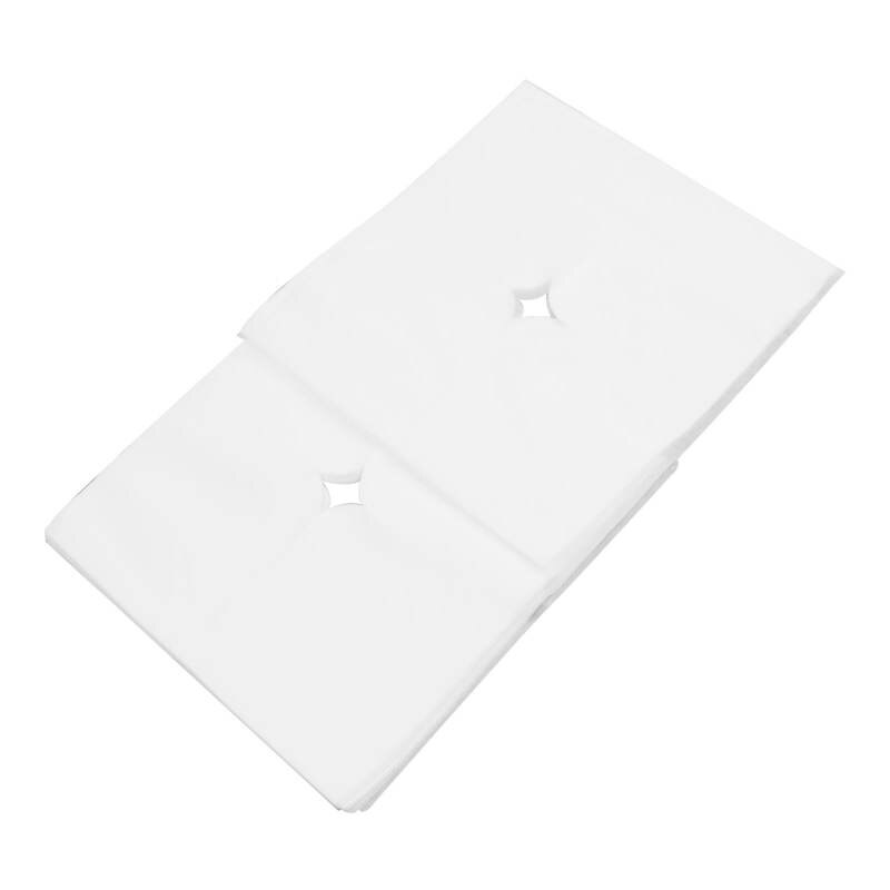 Disposable Headrest Covers Breathable Disposable Massage Face Covers for Massage Tables Chairs