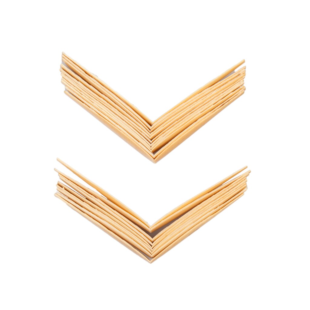 20PCS Oboe Reeds Canes Gouged Shaped Folded Oboe Cane For Oboe Reeds Maker