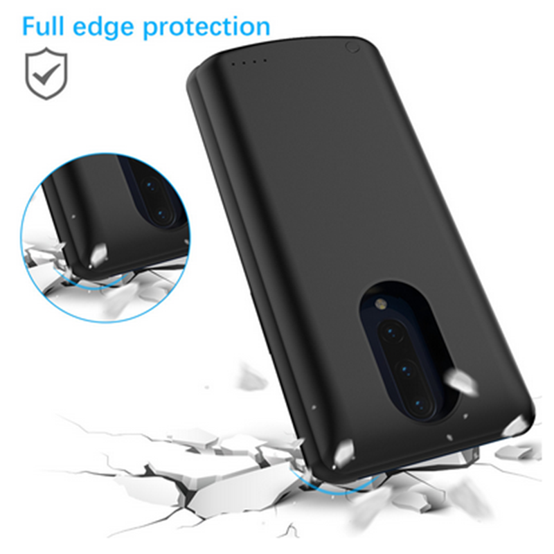 Neng Dunne Charger Case 6500Mah Voor Oneplus 7 7Pro Externe Batterij Case Shockproof Power Bank Opladen Power Cover Batterij case