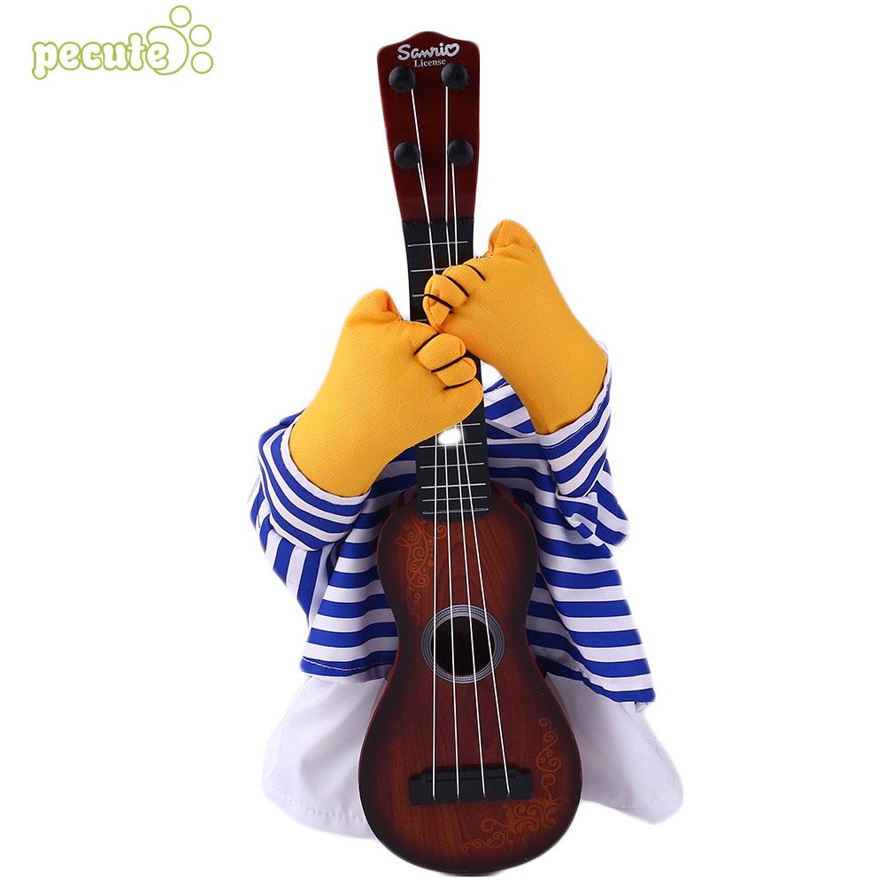 Costume de guitare drôle pour chien, déguisement de fête, pour chien, décoration de noël pour animal de compagnie, vêtement de chanteur