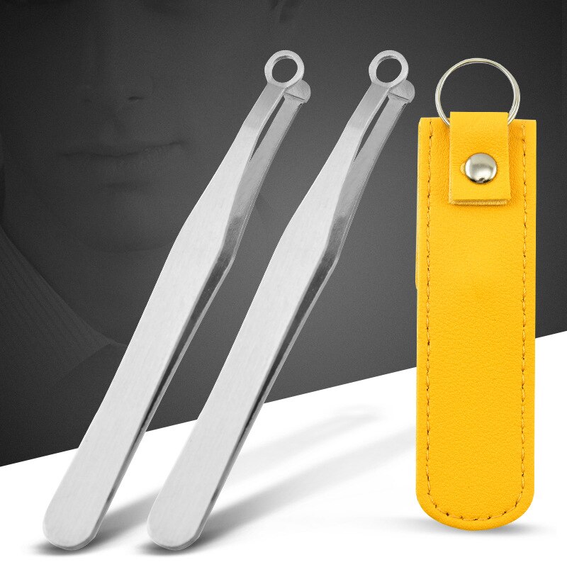 Beard Nose Mini Hair Trimmer Cutter Safety Trimming Multifunction Hair Removal Round-tipped Clipper Stainless Steel Tool