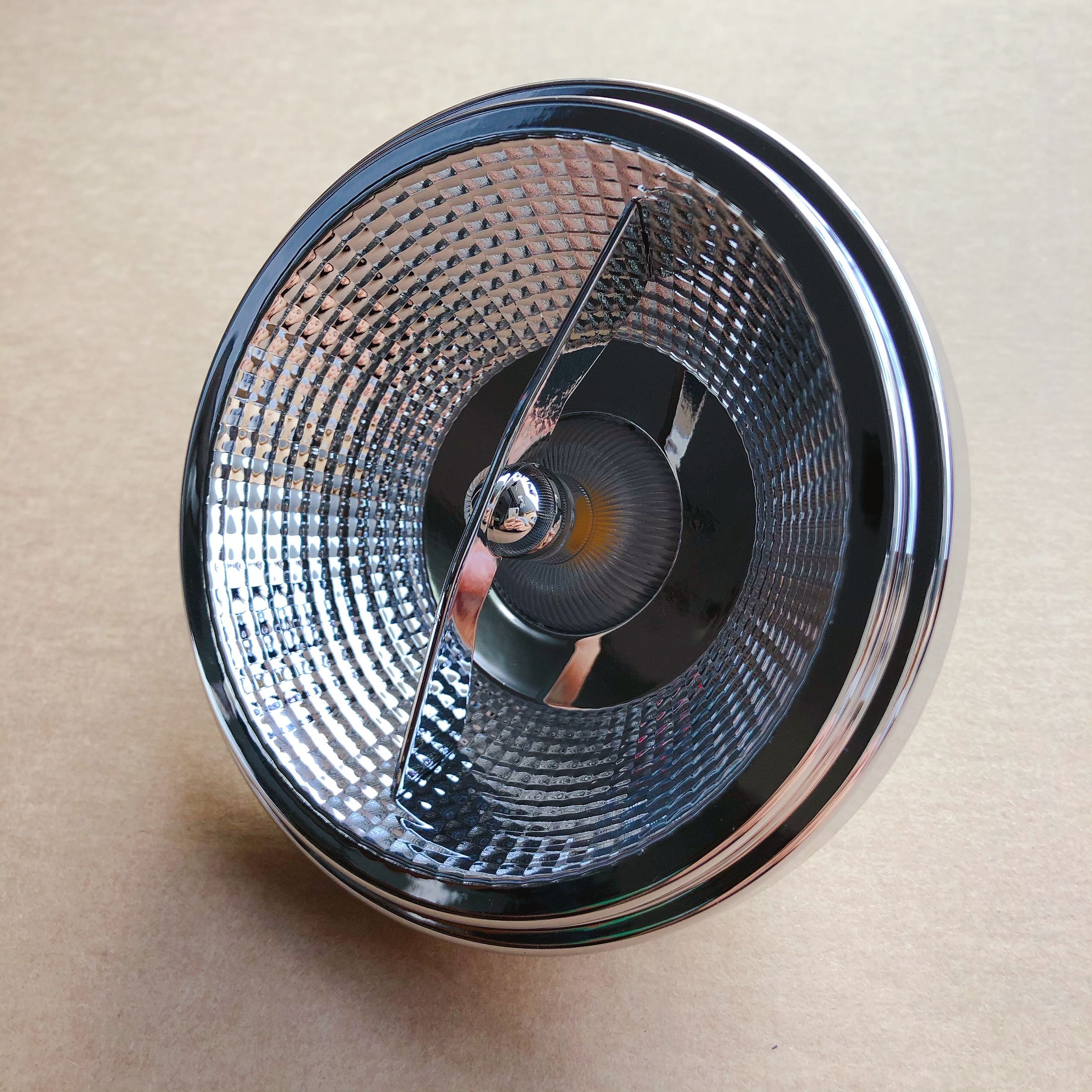 Dimmable10W 15W AR111 luz LED G53 GU10 QR111 COB foco incorporado bombilla blanca cálida lámparas hoteles iluminación interior