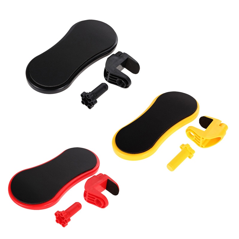 Repose-bras amovible pour table/bureau avec tapis de souris, support d’avant-bras/poignet pour soulager les mains et les épaules