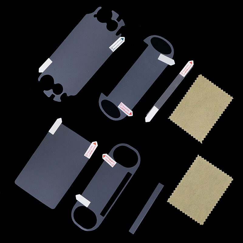 Pour PS Vita PSV 1000/2000 HD-Film protecteur d'écran avant et arrière Transparent ZMONH