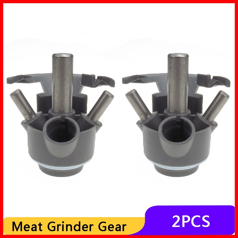2Pcs Gears Spare Parts for Household Electric Meat Grinder Gear lron Shaft Reducer Mincer Spare Parts for Bosch MFW Bosch MUM