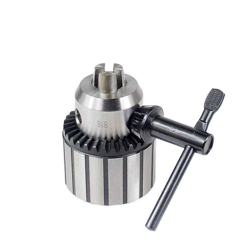 1pcs keys drill chuck B10 B12 B16 B18 0.6-6MM 1-10MM 1.5-13MM 3-16MM collet chuck for CNC drilling machine: B10 / Heavy duty