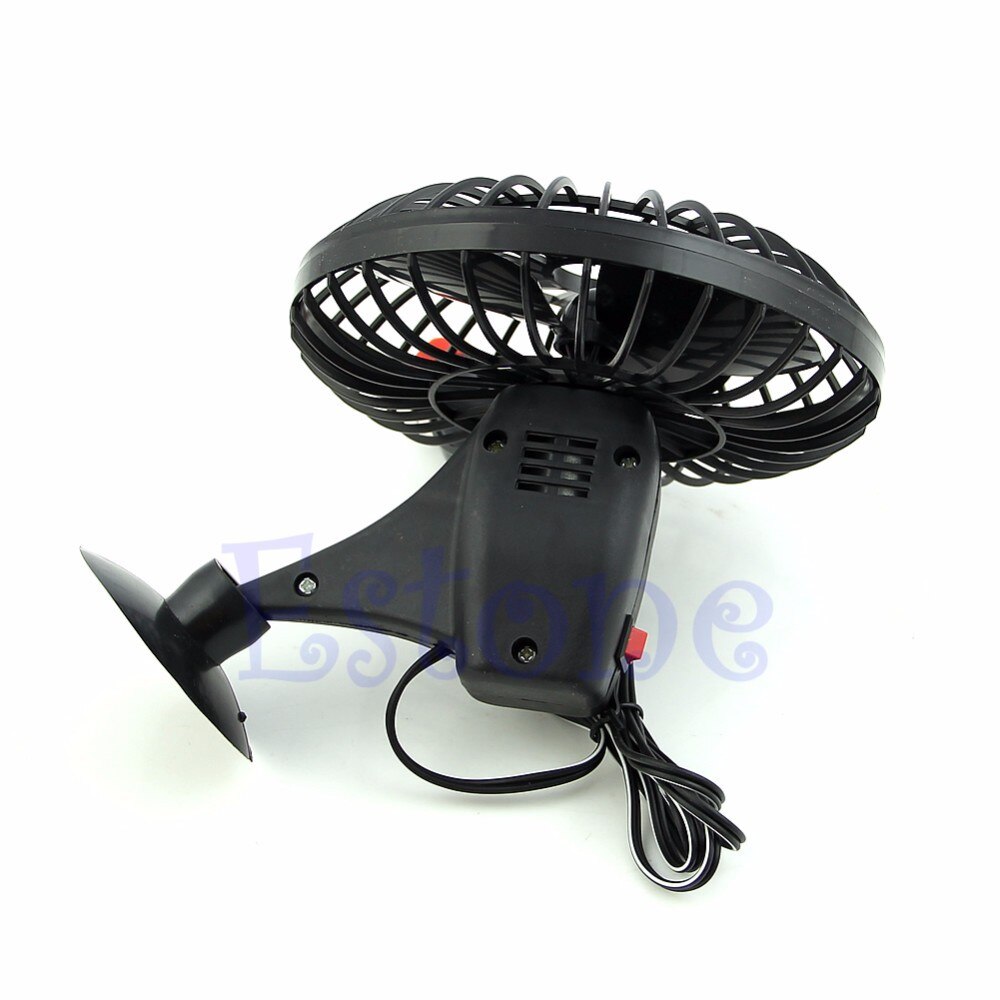 12V Powered Mini Truck Car Vehicle Cooling Air Fan Adsorption Summer