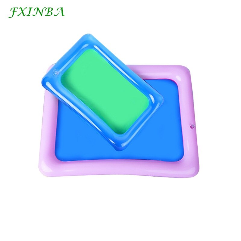FXINBA 5 Types PVC gonflable plateau de sable piscine de pêche enfants jouent sable boîte moulage argile boue Slime fournitures Lizun jouets plage intérieure