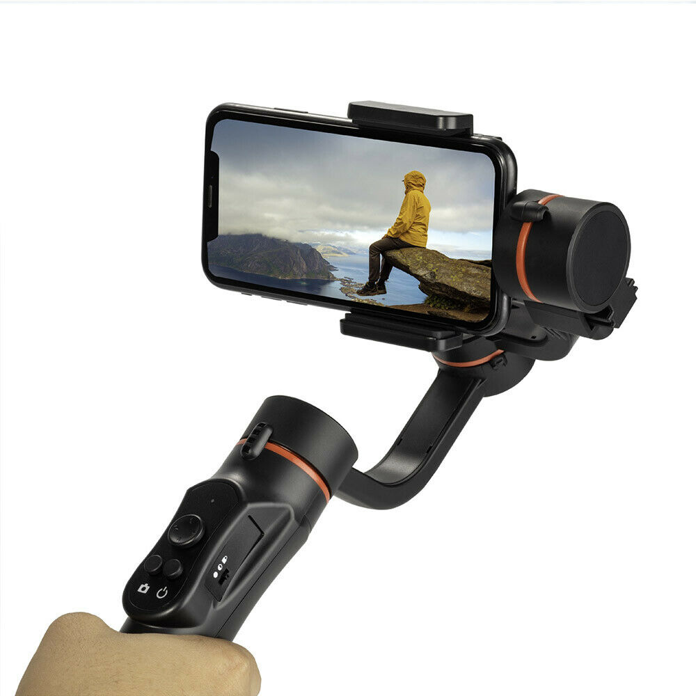 3-Axis Handheld Ptz Stabilizer Gimbal Smartphone Gopro Camera Selfie Stok Statief
