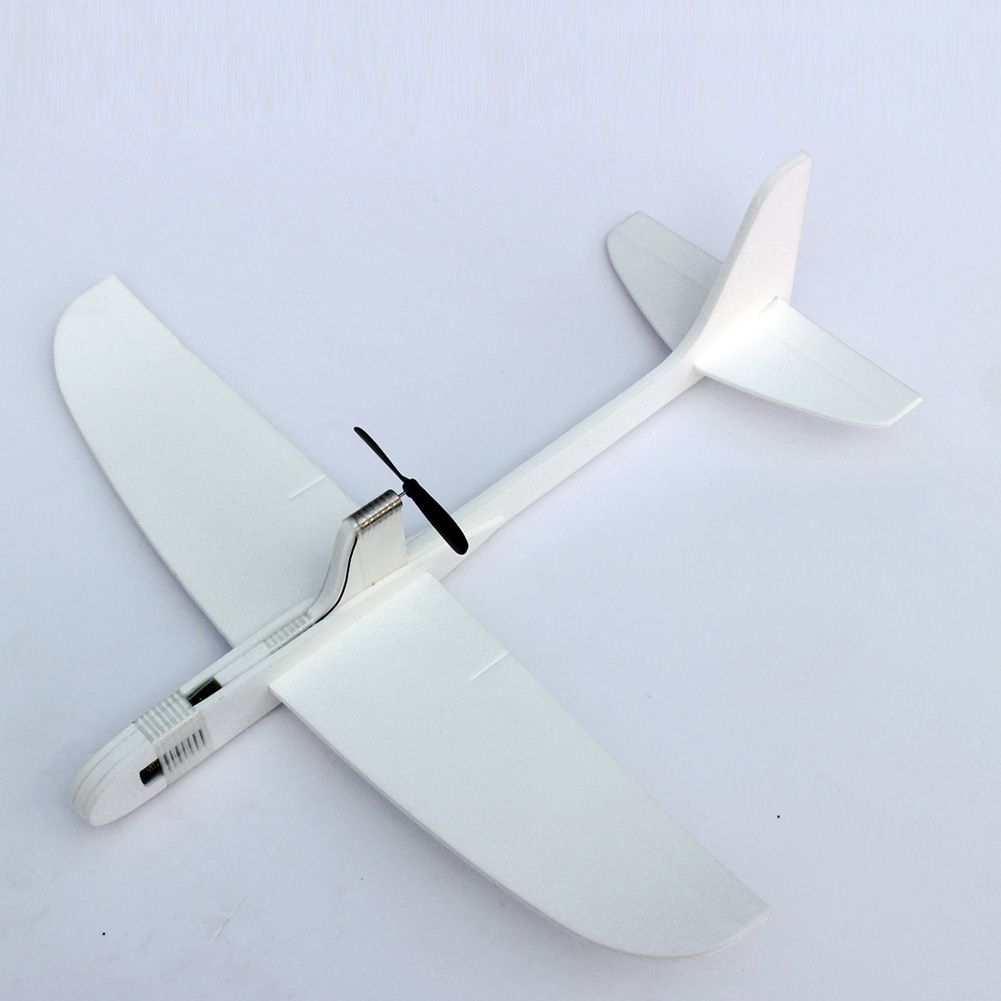 Launch Airplane Model For Children Hand Throwing Educational Toy DIY Capacitor RC Glider Electric Foam