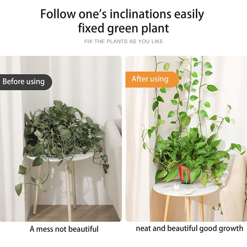 Climbing Plant Clips Wall Mounting Clips Self-Adhesive Plant Clips Plant Ties For Support And Fixing Plants Home Office
