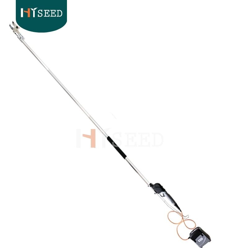 lastest and light extension pole pruner (35mm cutting 8-10 hours working, 0.8- 2.5 meter)